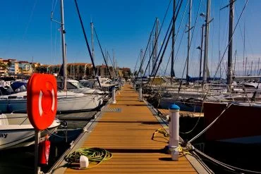 ponton fixe bateaux