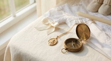 Baptême : la médaille du Saint patron, un cadeau qui traverse le temps et guide l’enfant pour la vie