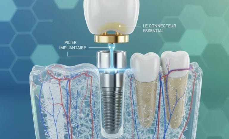 Quels sont les composants d’un implant dentaire ?
